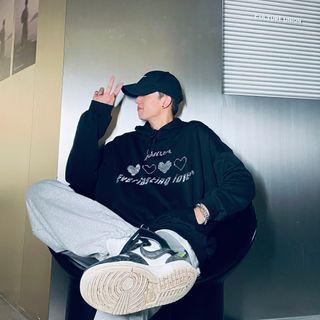 Rhinestone Heart Hoodie