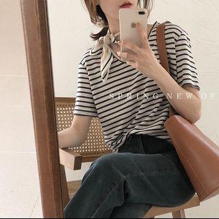 Short-sleeve Striped T-shirt / Long-sleeve Striped T-shirt