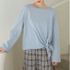 Knot Long-sleeve T-shirt
