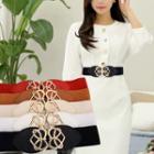 Heart Buckle Waist Belt
