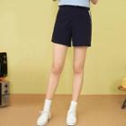 Plain Pocket Printed Shorts