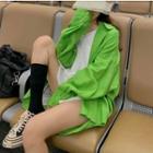 Oversize Shirt / Plain Short-sleeve T-shirt