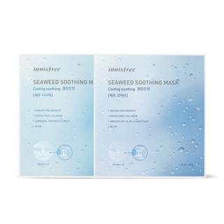Innisfree - Seaweed Soothing Mask #cooling Soothing 1pc Jeju Sargassum