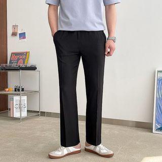Drawcord Straight Pants