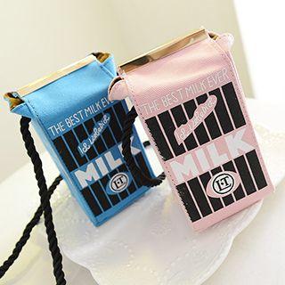 Milk Box Canvas Shoulder Bag