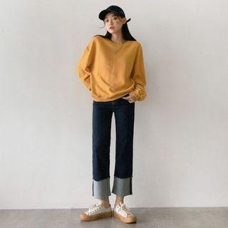 Loose-fit Pullover In 9 Colors