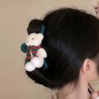Bear Hair Claw White & Green - One Size