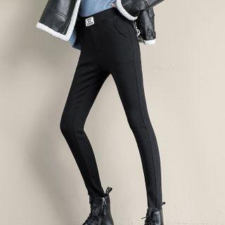 Lettering Patch Leggings