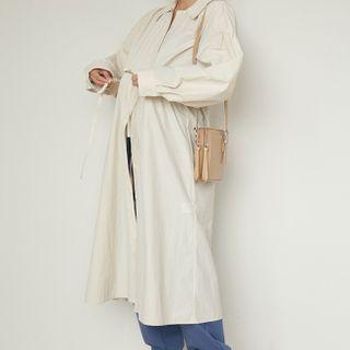 Midi Shirtdress Beige - One Size