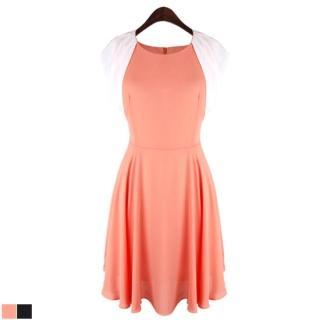 Chiffon A-line Dress