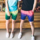 Couple Matching Gradient Shorts