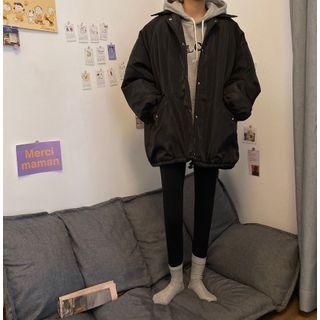 Cargo Padded Jacket Black - One Size