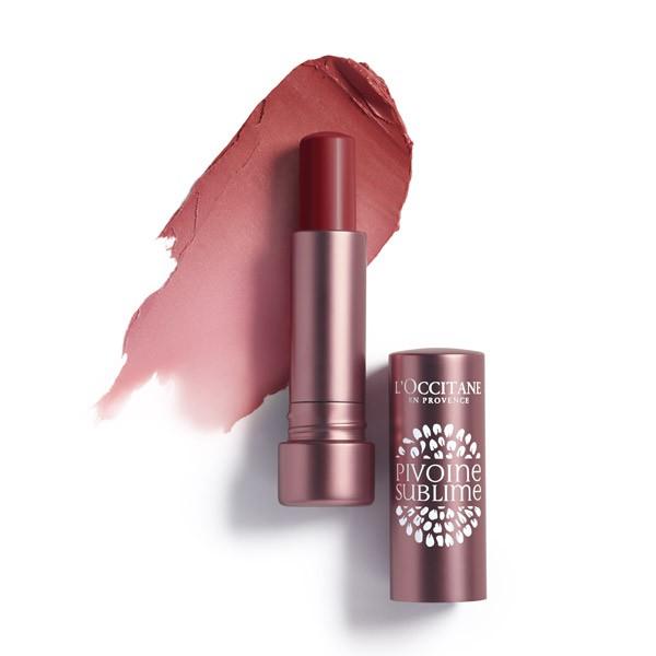 Loccitane - Pivoine Sublime Tinted Lip Balm Spf 25 (rose Amber) (limited Edition) 3.5g