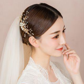 Wedding Faux Pearl Branches Hair Comb Hair Comb - One Size