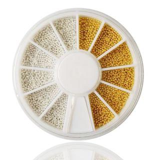 Beaded Nail Art Decoration Box 12g-13 - One Size
