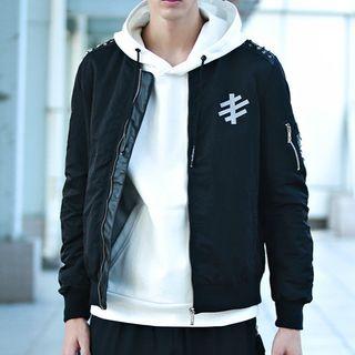 Studded Zip-up Jacket
