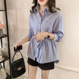 Loose Fit Long Long Sleeve Blouse