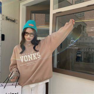 Long-sleeve Letter Printed Sweater