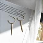 Sterling Silver Bar Drop Earring