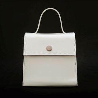 Flap Snap-button Satchel