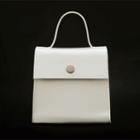 Flap Snap-button Satchel