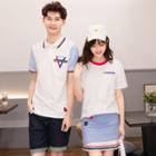 Couple Matching Short-sleeve Polo Shirt / Skirt