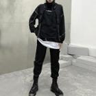 Set: Plain Vest + Sweatshirt + Slim Fit Pants