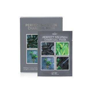 Lindsay - Perfect Solution Mask Set - 4 Types Charcoal