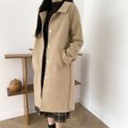 Woolen Single Breasted Coat