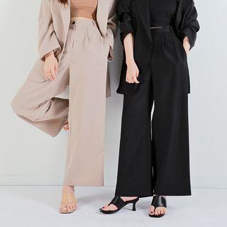 [lovb] Office Look Wide-leg Pants