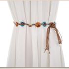 Floral Braided Knotted Belt