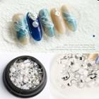 Rhinestone Nail Art Decoration Silver - Yh94 - One Size