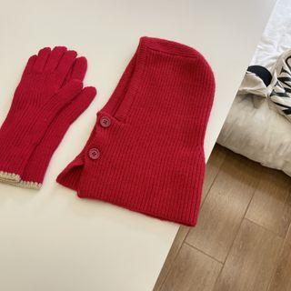 Set: Open Balaclava + Gloves