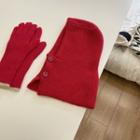 Set: Open Balaclava + Gloves