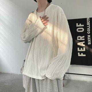 Wave Pattern Sweatshirt