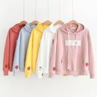 Strawberry Embroidery Hoodie