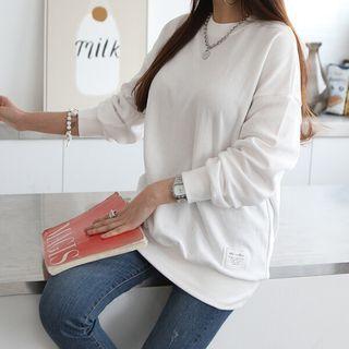 Tag-patched Sweatshirt