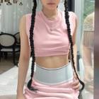 Plain Tank Top + Skirt