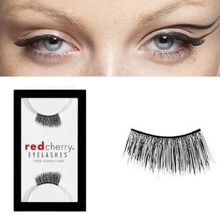 Red Cherry Lashes - False Eyelashes (3 Types) #demi Wispy Accent - 1 Pair