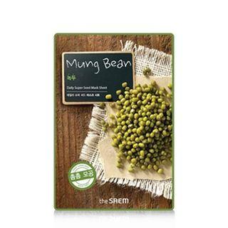 The Saem - Daily Super Seed Mask Sheet (mung Bean) 1pc