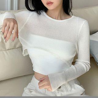 Long Sleeve Cover-up Top