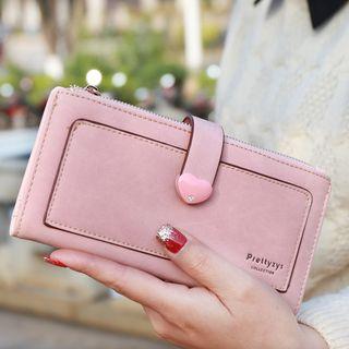 Heart-accent Long Wallet