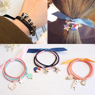 Bow Drop Hair Tie
