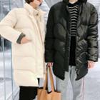 Couple Matching Stand Collar Padded Coat