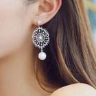 Lace Faux Pearl Earring