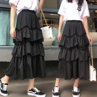 Layer Asymmetric Skirt