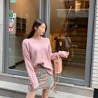 Pastel Color Oversized Sweater