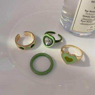 Glaze / Resin / Alloy Ring (various Designs) / Set