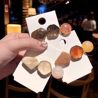Bead Resin Alloy Hair Clip