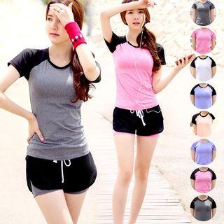 Set: Short-sleeve Sport T-shirt + Shorts